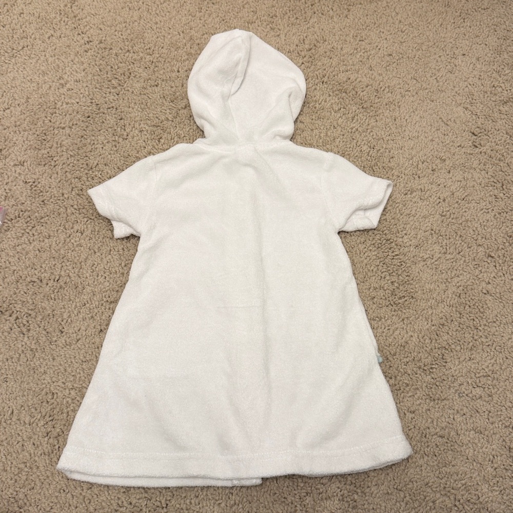 Little Me Terry Cloth Robe/ Swimsuit Cover Up - Picture 4 of 4